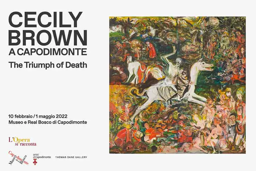 Mostra Cecily Brown a Capodimonte. The Triumph of Death a Capodimonte