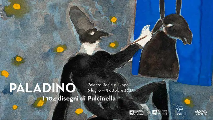 Mostra Mimmo Paladino. I 104 disegni di Pulcinella Napoli